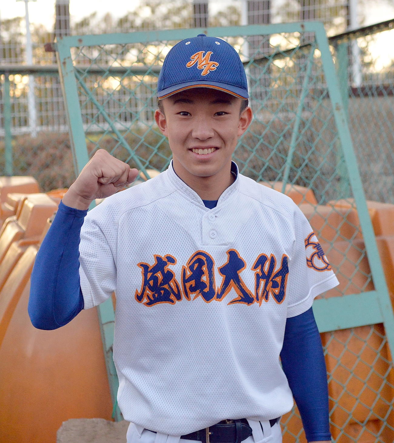 盛岡大附高校 野球ユニフォーム 上下キャップ付 盛岡大附高校 野球