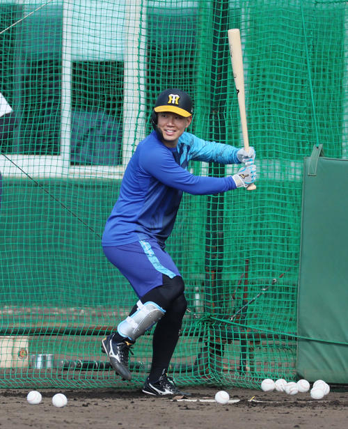 阪神】糸原健斗、岡田監督指導「雨傘打法」に手応え「強い打球いってい