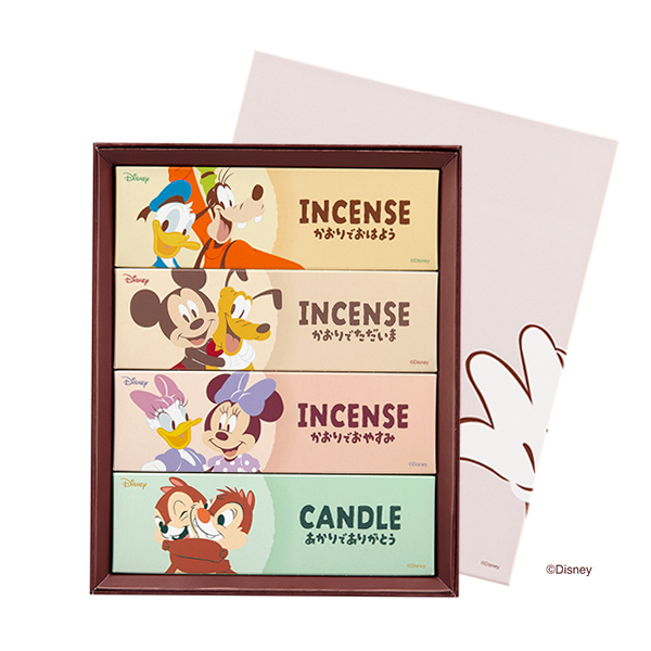 ディズニー＞インセンス＆キャンドル アソートギフト | 贈答用お線香