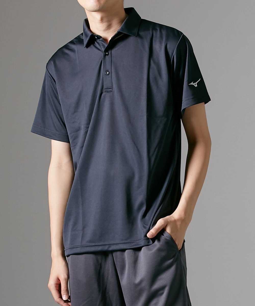 ミズノ 吸汗速乾・UVカット ナビドライポロシャツ（ユニセックス