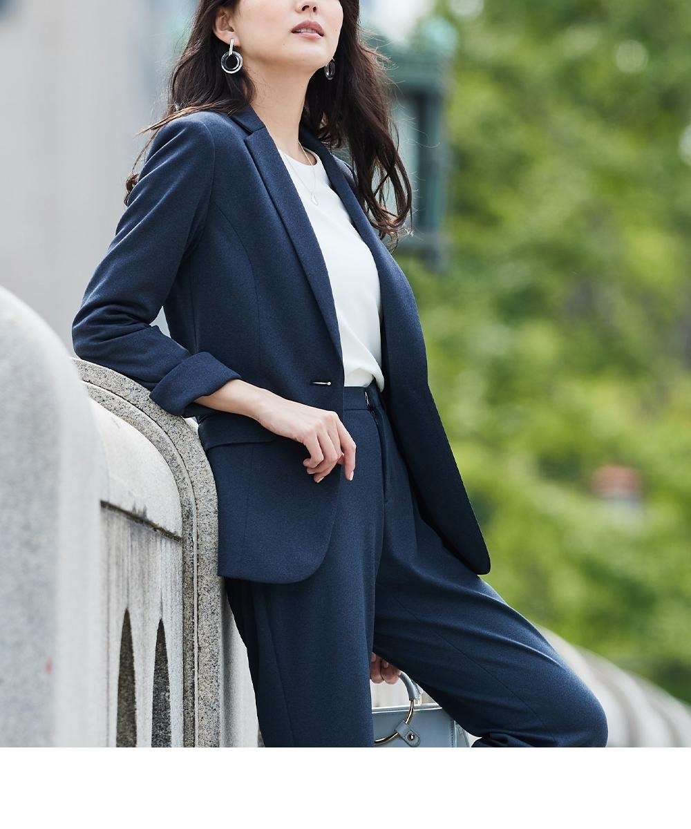 レディーススーツ】テーラードジャケットパンツスーツ（ジャケット＋