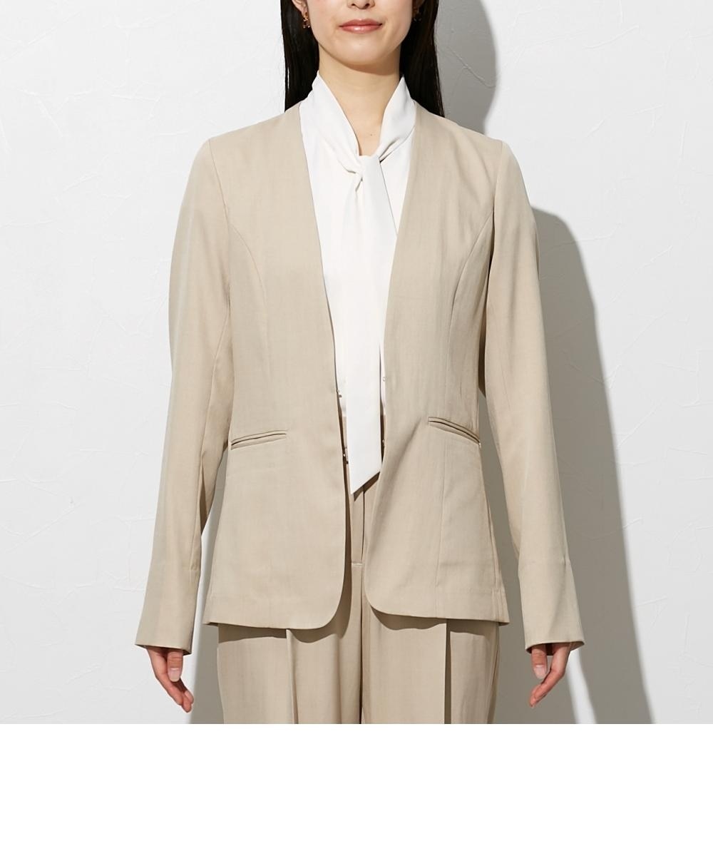 レディーススーツ】洗濯機で洗える セットアップ対応 高身長 ノー