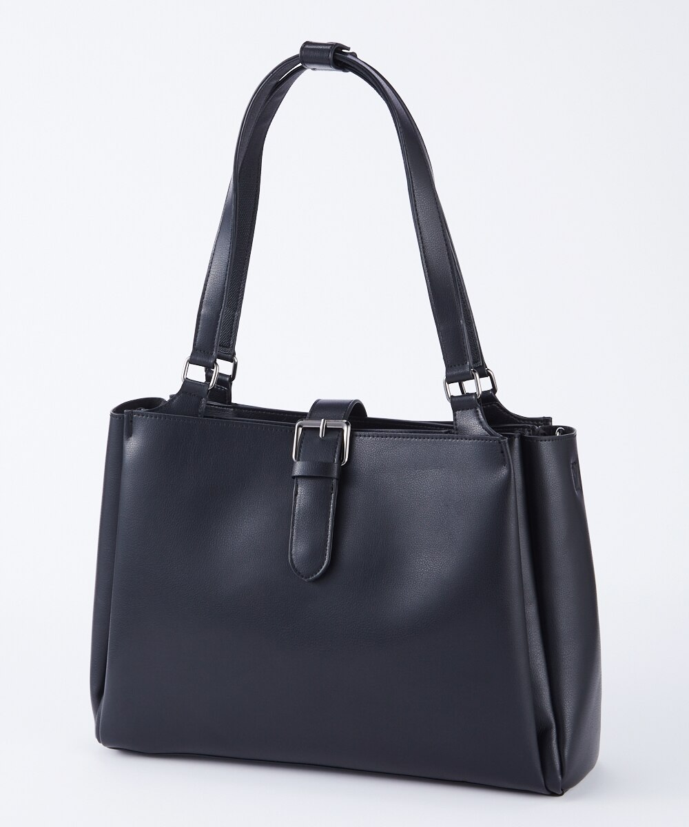 11ポケット肩ひも長め 2WAYトートバッグ（A4対応）（PC収納） 通販