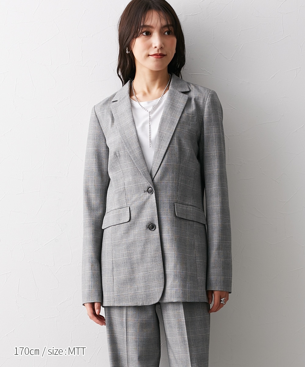 高身長 ストレッチ素材テーラードジャケット（トールサイズ） 通販