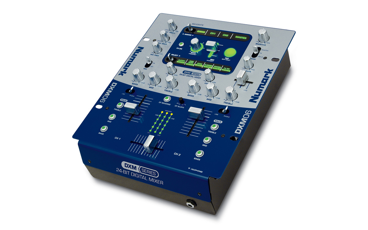 Numark DJミキサー DXM06 動作OK Numark DJミキサー DXM06 動作OK