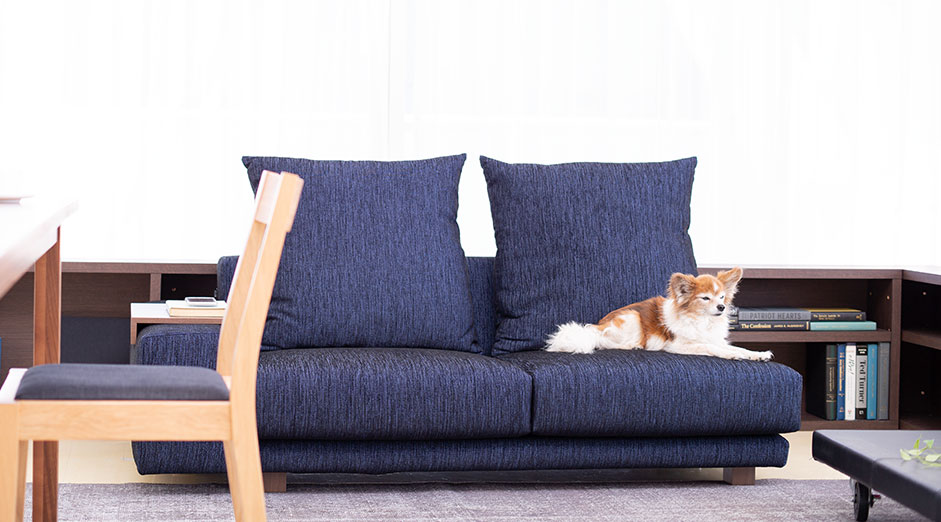 Decibel Professional 3人掛け片ひじ」 製品詳細ページ | 国産ソファ