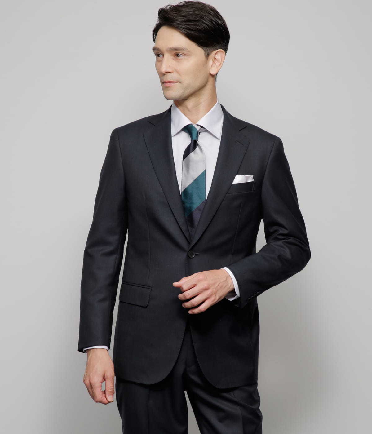 撥水】PREMIUM CLOTH ピンチェック スーツ(11023103-2024