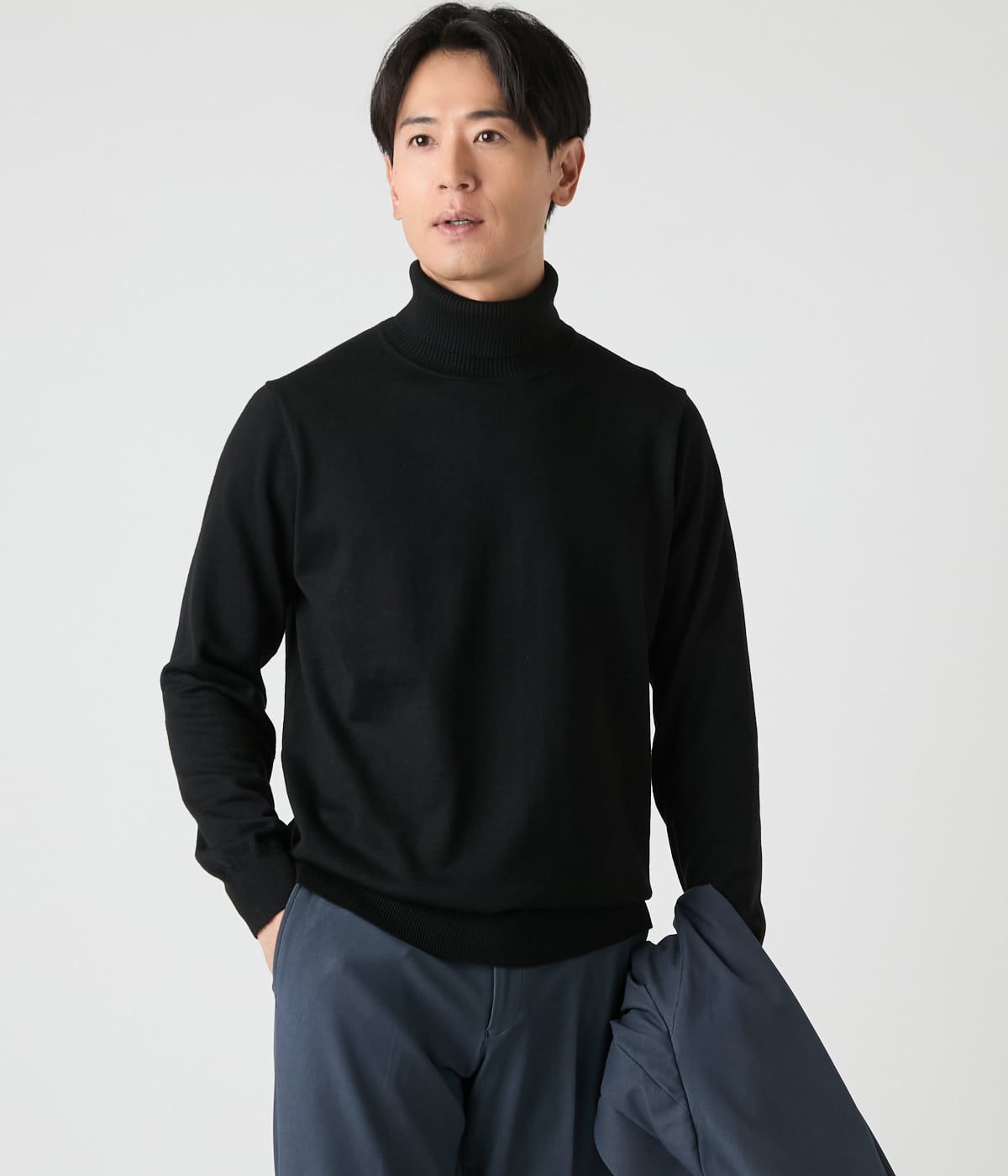 ウォッシャブル】タートルネックニット(16526522-2025)｜ファッション