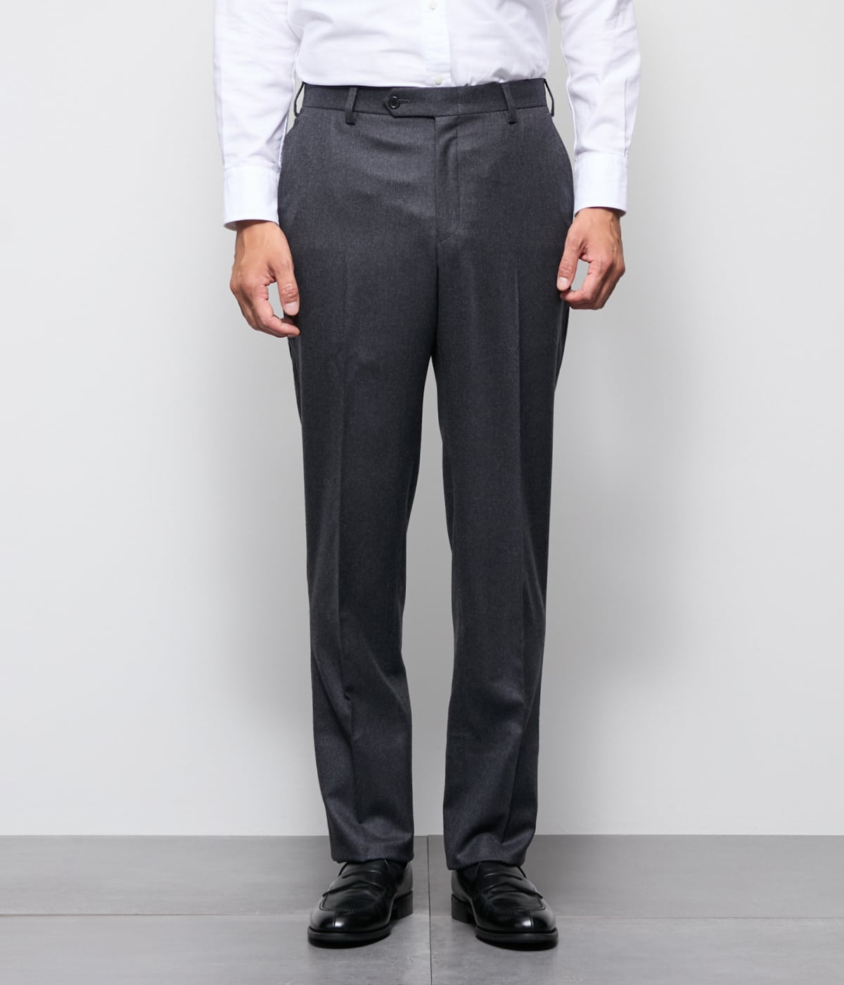 ストレッチ】フランネル ノータックスラックス(11206232-2025