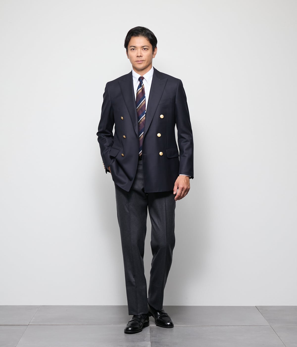 ストレッチ】フランネル ノータックスラックス(11206232-2025