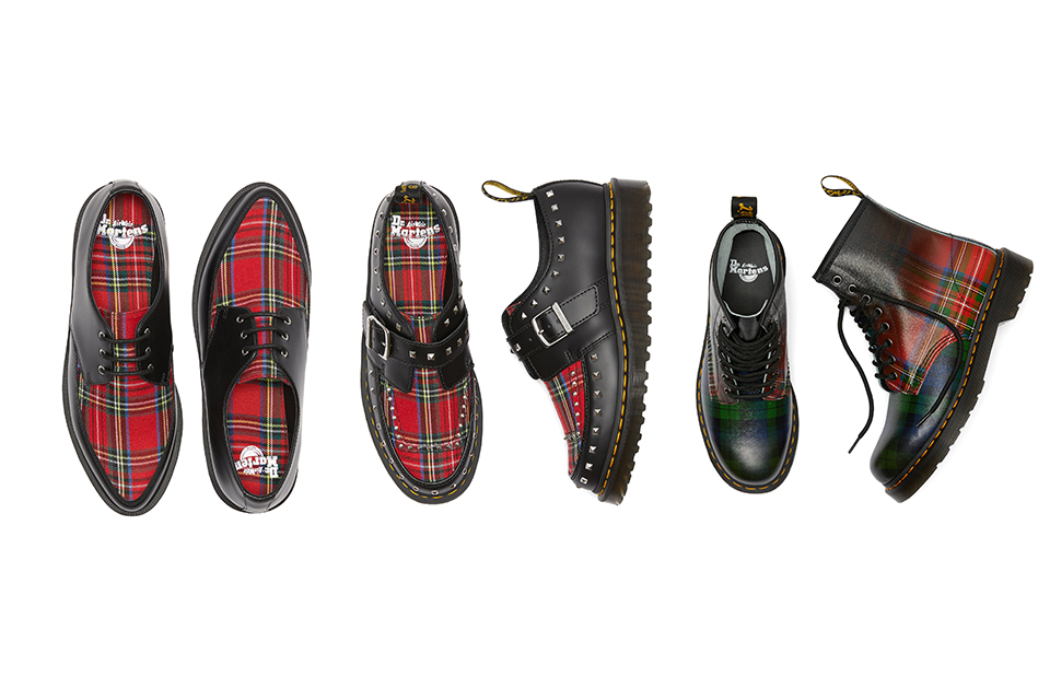 FASHION] Dr.Martensからタータンチェックが映える新作コレクションが