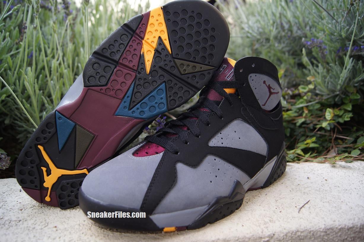 Air Jordan VII (7) Retro 'Bordeaux' - Detailed Images- SneakerFiles