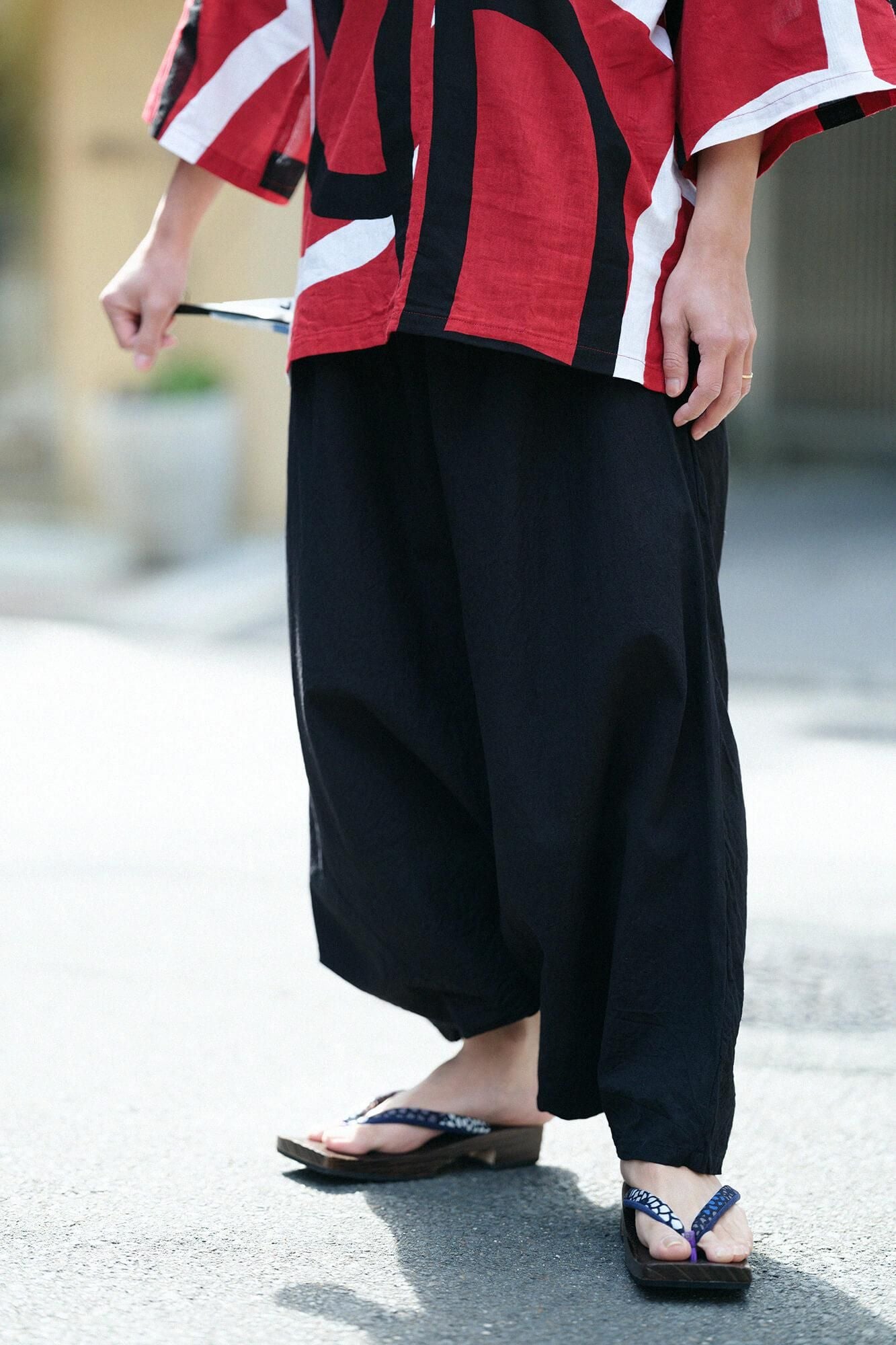 伊勢木綿 20/20 麻混 富士（ふじ） 2.0／濡羽色2（ぬればいろ）