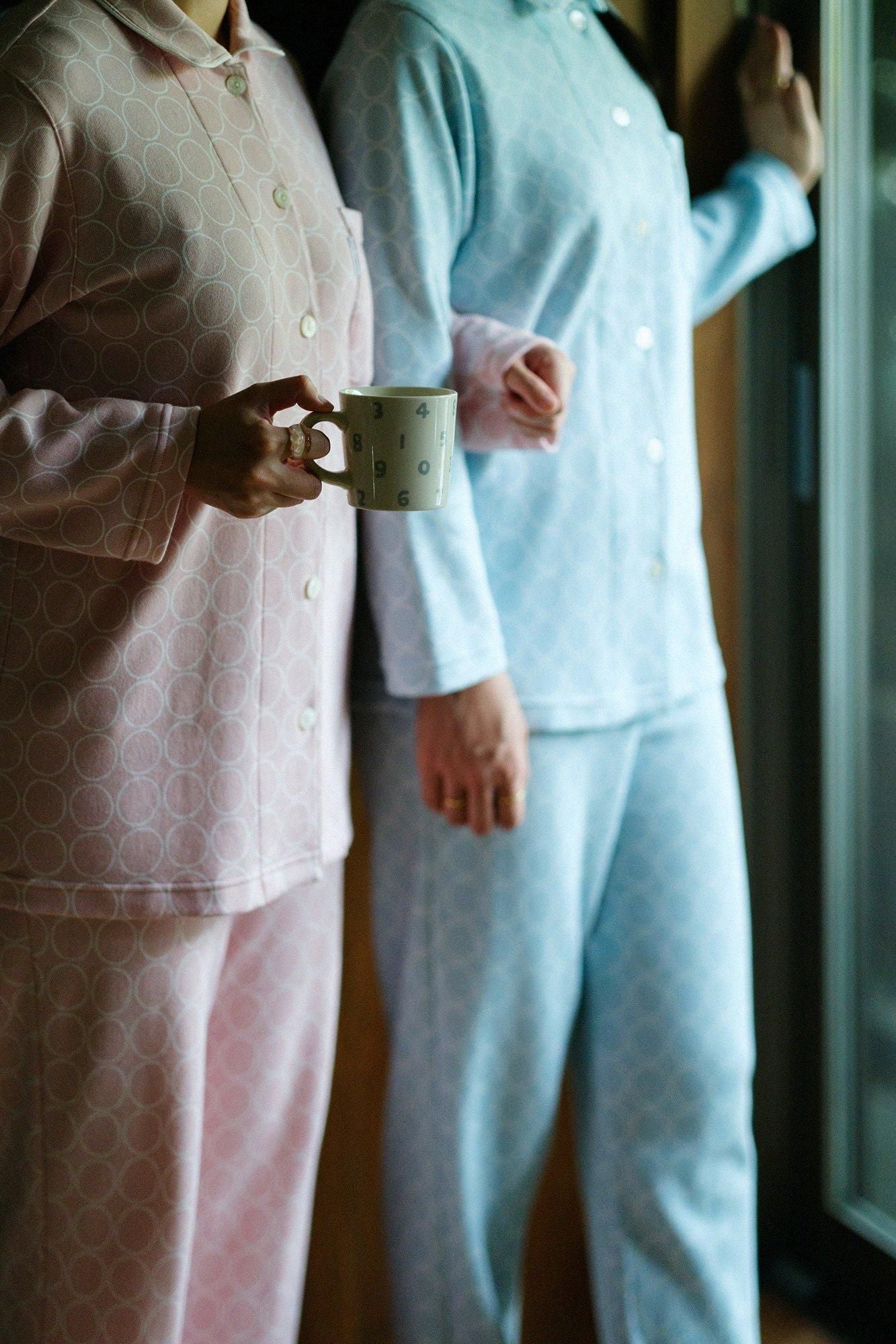 net限定】ワコール/睡眠科学 パジャマ／わならべ 桜色（さくらいろ）