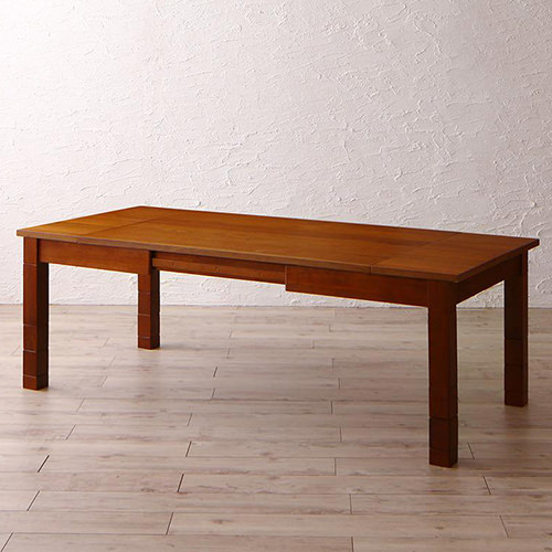 至福の空間 6段階高さ調節 伸縮式こたつ大型ソファダイニング こたつ