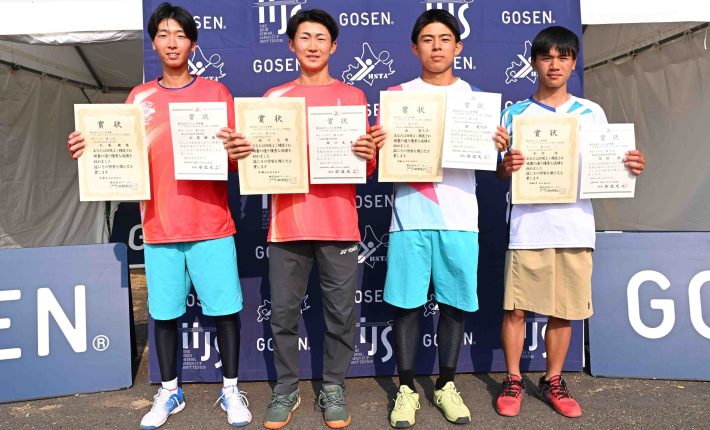 ハイジャパ】シングルス4強入り決まる！ 植田璃音対坂口生磨は見所満点