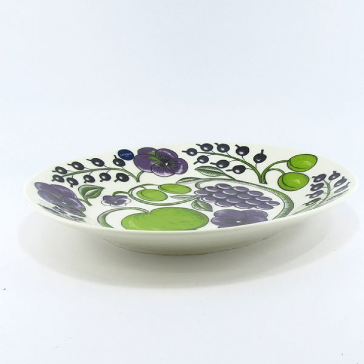 アラビア パラティッシ・パープル オーバル25cm | 洋食器のSohbiネット