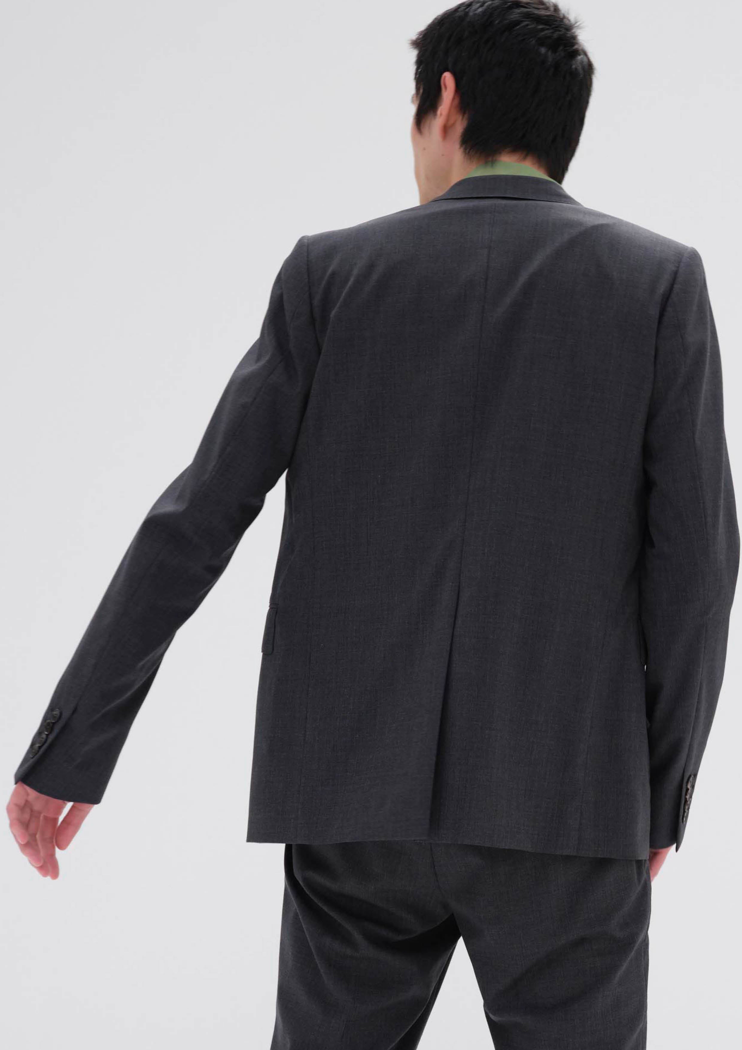 AURALEE - SUPER FINE TROPICAL WOOL JACKET TOP CHARCOAL – SOLAR MTP