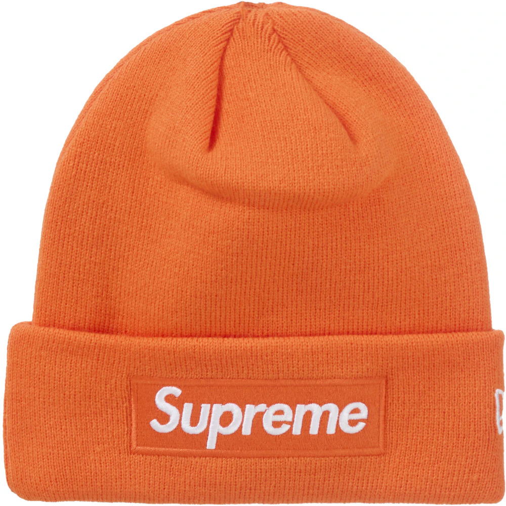 Supreme New Era Box Logo Beanie (FW24) Orange – Sole By Style