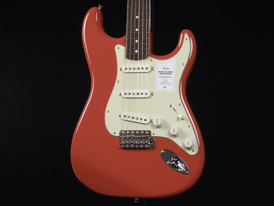 Fender Made in Japan Traditional 60s Stratocaster Fiesta Red 税込