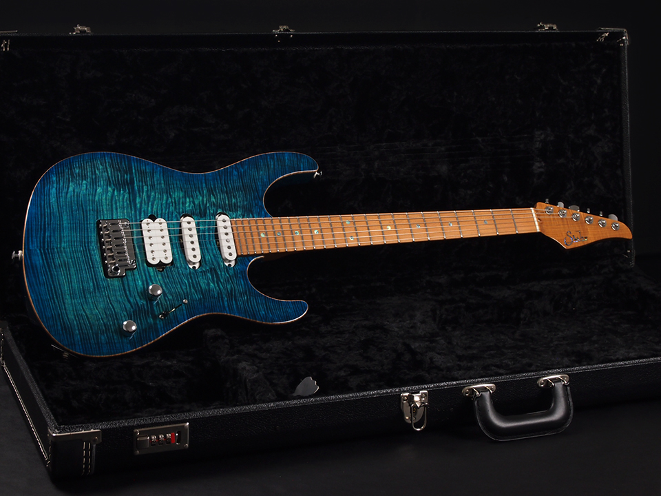 Suhr Modern Roasted Maple Neck Aqua Blue Burst 税込販売価格