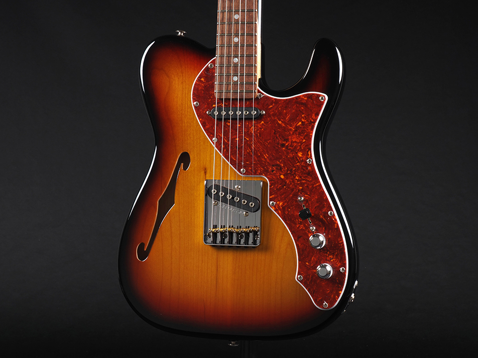 G&Lシンラインテレキャスタータイプエレキギター サンバースト G&Lシン