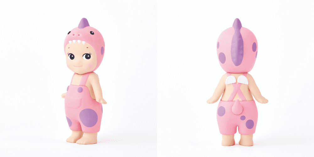 ソニーエンジェルがキュートな恐竜に大変身！愛嬌たっぷりの恐竜姿に心