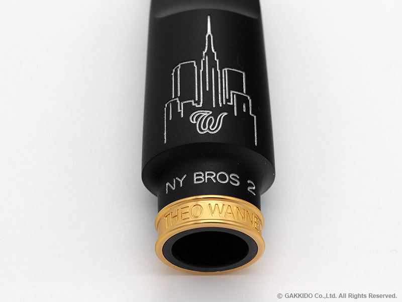 TheoWanne NY Bros 2 Hard Rubber アルトサックス用マウスピース