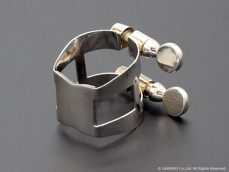 WoodStone アルトサックス用リガチャー 対応：AM-I 【総銀製】 【USED