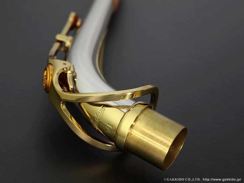 YAMAHA アルトサックス用ネック スターリングシルバー製 クリア