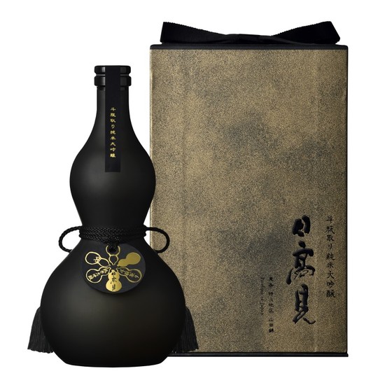 日本酒 日高見 ひたかみ 純米大吟醸 斗瓶取り 黒色ひょうたんボトル