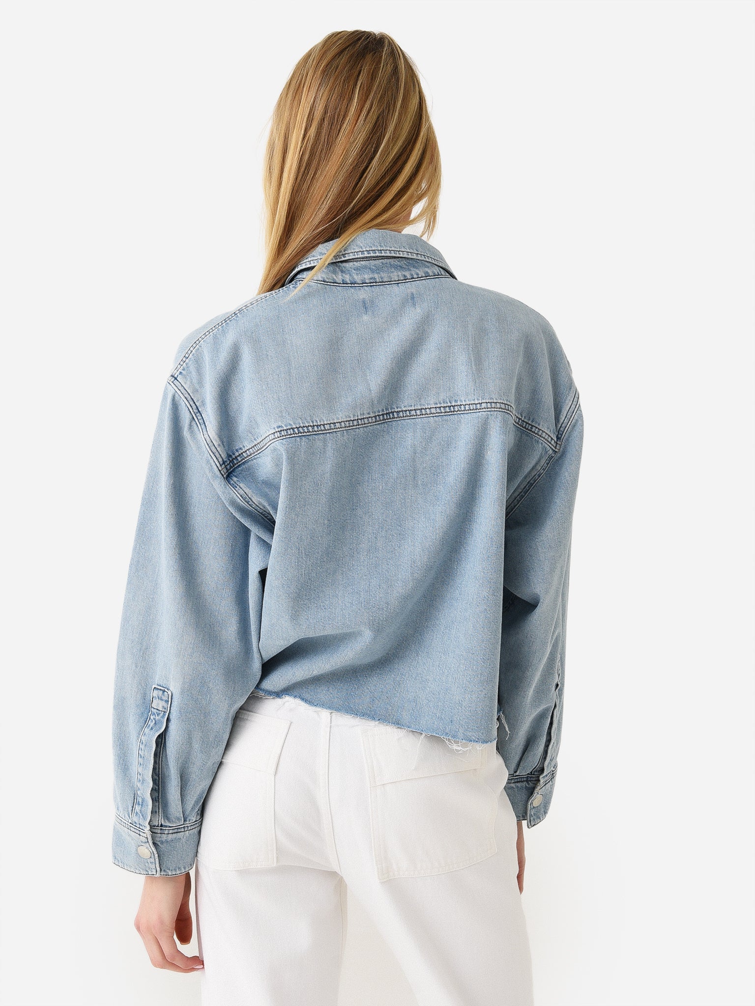 Agolde Women's Nyx Denim Shirt – Saint Bernard