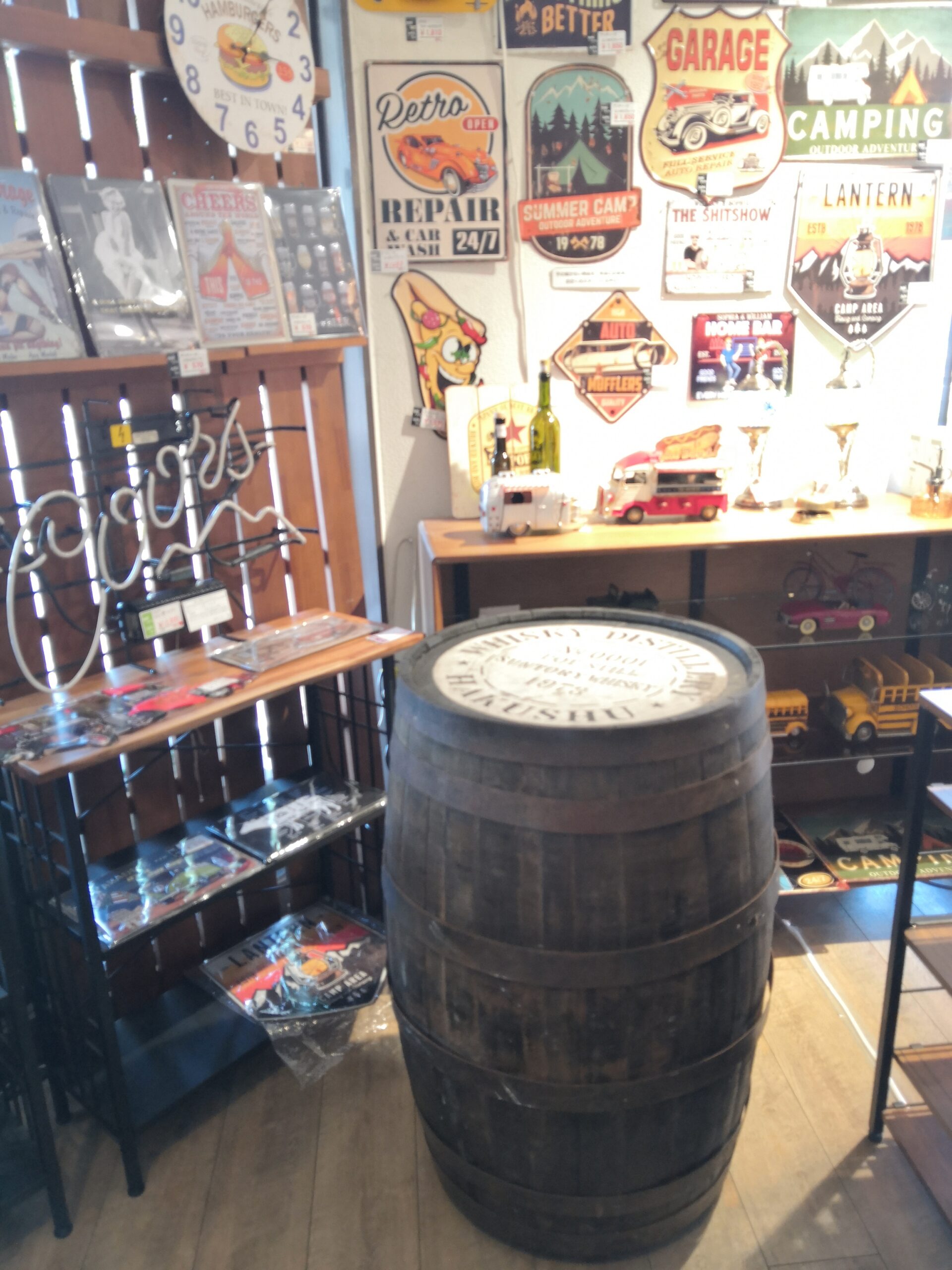 中古品 】SUNTORY サントリー 1973 HAKUSHU 白州 ウィスキー樽 WHISKY