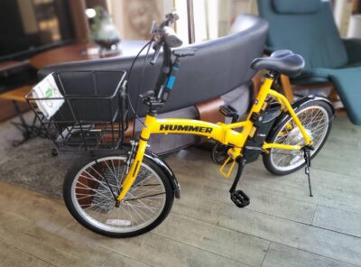☆HUMMER ハマー 電動アシスト 折りたたみ自転車 2021年製 TM-FDB200E