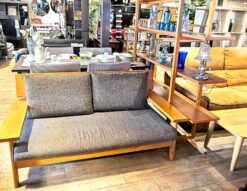 ☆無印良品 MUJI 3シーターソファ ヘッドレスト付き カバーリング