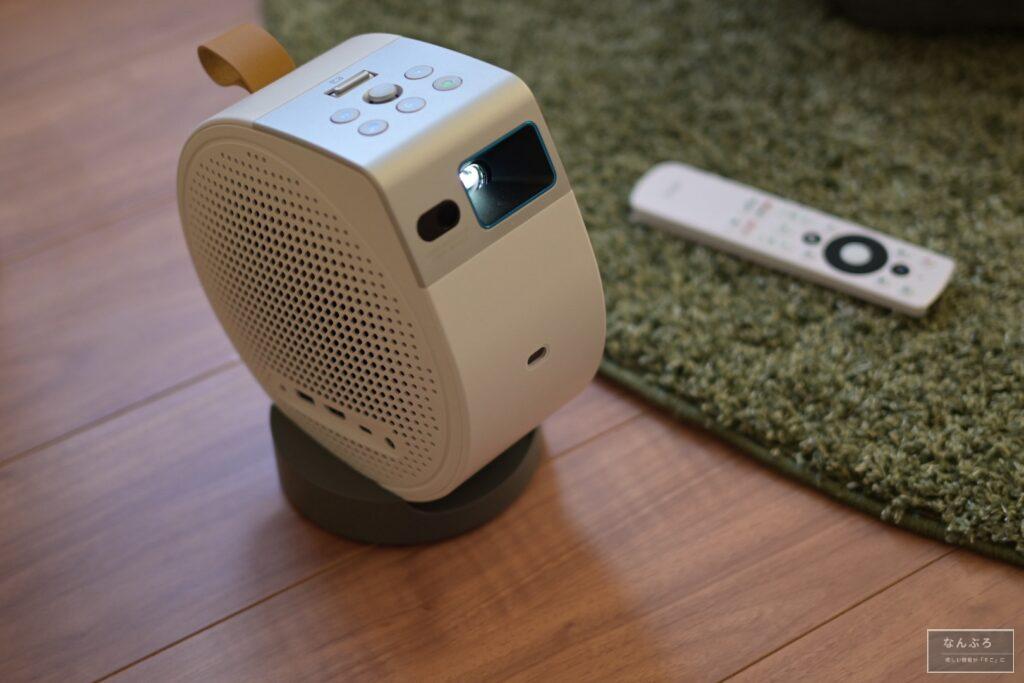 BenQ天井モバイルプロジェクターGV50レビュー。生活が捗るアイテムの