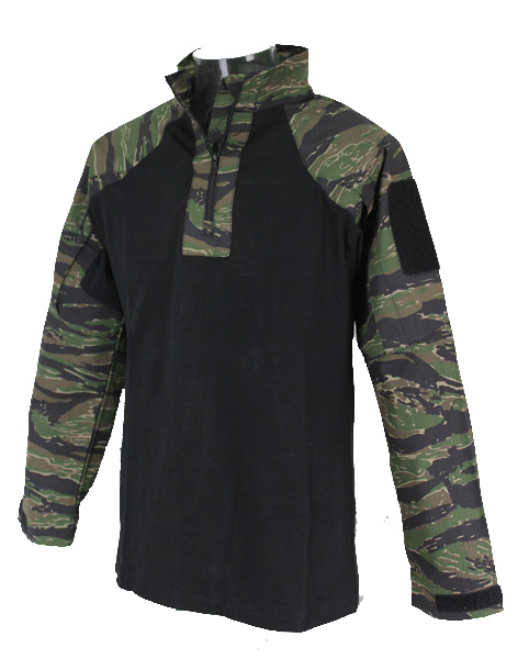 S＆Graf / 【4155】US. '18-style コンバットシャツ[タイガーカモ]