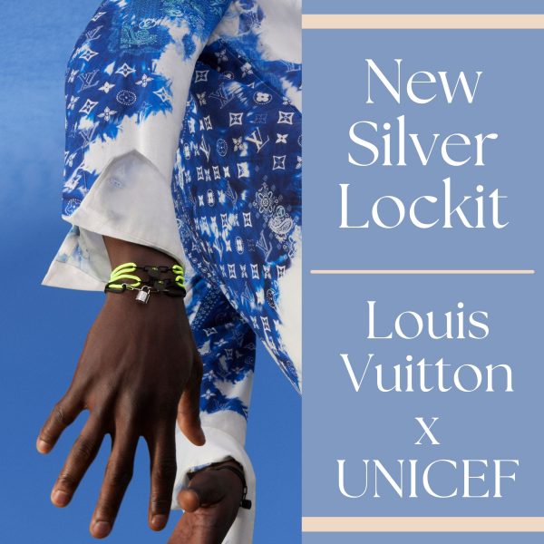 New Silver Lockit Louis Vuitton x UNICEF | Sandra's Closet