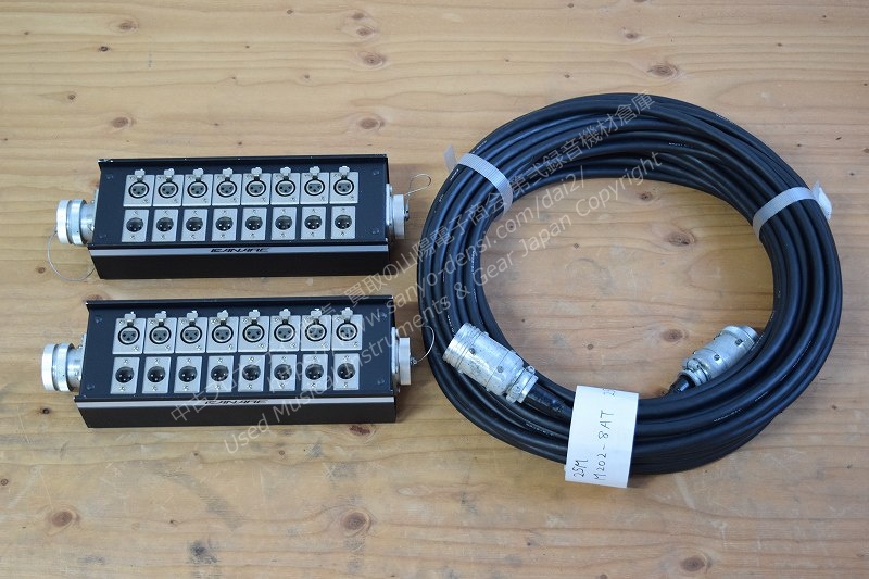 CANARE カナレ 8ch/25M マルチボックス/ケーブルセット M202-8AT