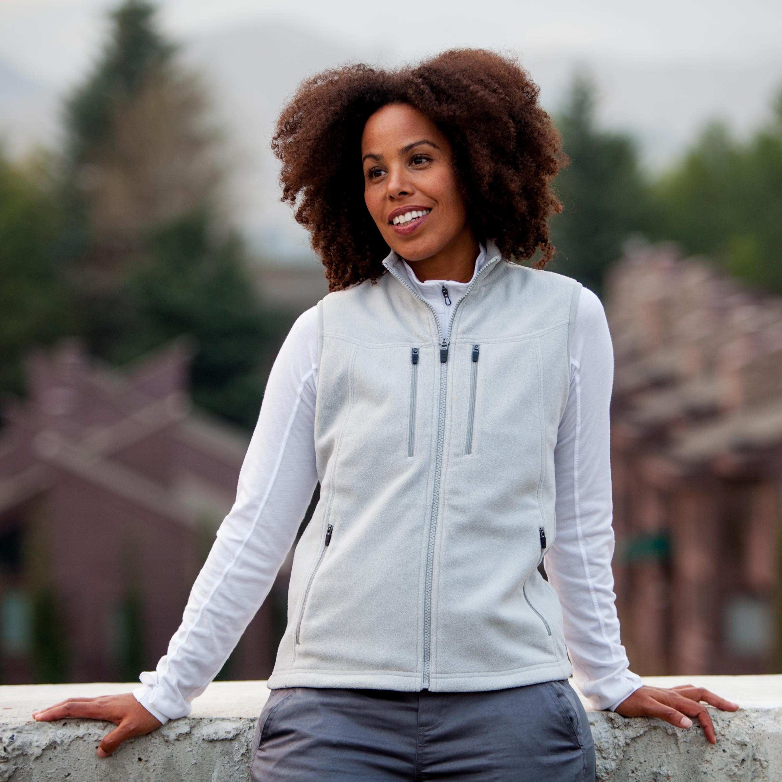 Fireside Women's Fleece Vest with Hidden Pockets | SCOTTeVEST