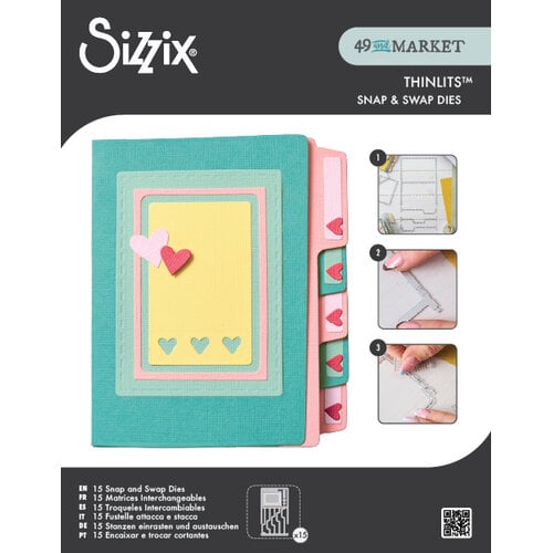 Sizzix 49 and Market Snap and Swap File Folders Dies
