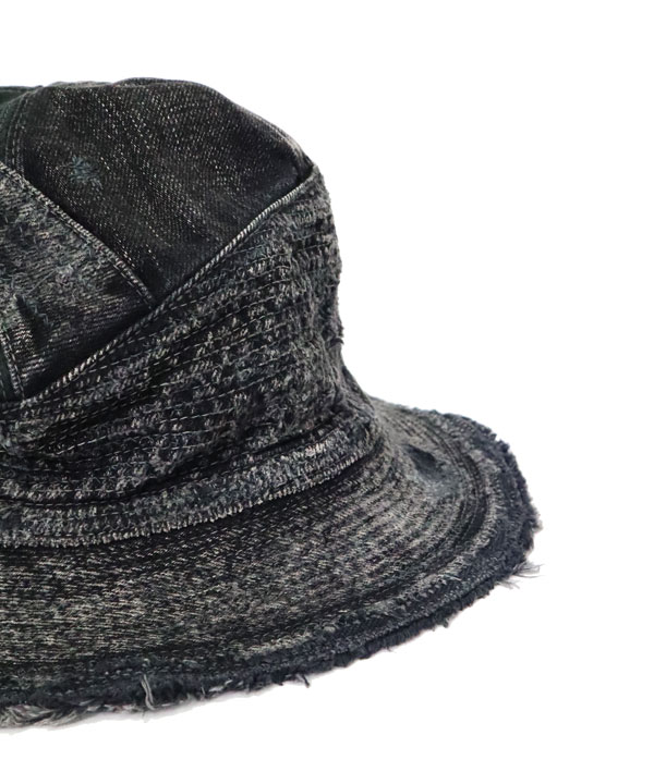 KAPITAL キャピタル 11.5オンス ブラック×ブラックデニム 老人と海HAT