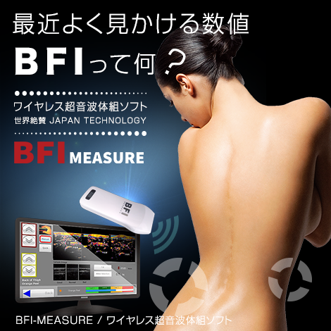ワイヤレス超音波体組ソフトならBFI-MEASURE | 誠鋼社