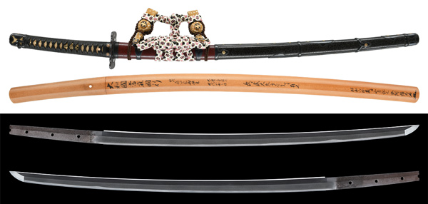 鍔 菊図 京透(TU-011214)｜刀・日本刀の販売なら日本刀専門店の【銀座