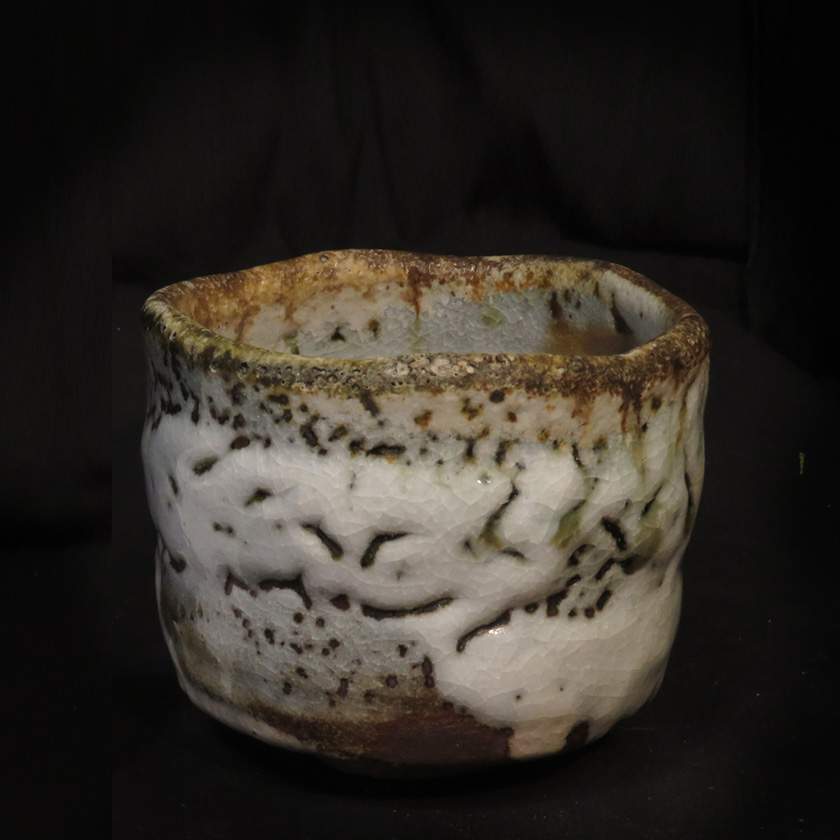 茶道具 抹茶茶碗（まっちゃちゃわん） はふり志野 茶碗 信楽焼 灰塚窯