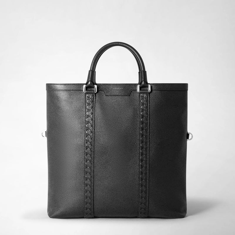 セラピアン SERAPIAN トートバッグ（ポーチ付） レザー 黒 【公式通販】