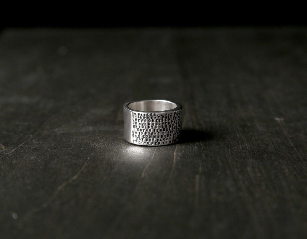 Un baiser 接吻｜RING｜SERGE THORAVAL-セルジュ・トラヴァル- H.P.FRANCE