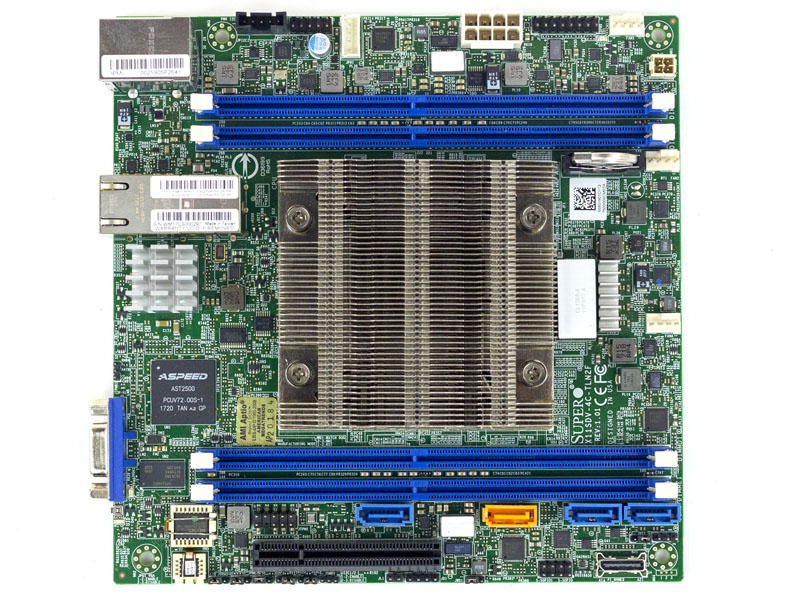 Supermicro X11SDV-4C-TLN2F Review with Intel Xeon D-2123IT
