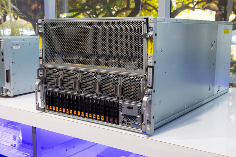 Supermicro SYS-821GE-TNHR 8x NVIDIA H200 GPU Air Cooled AI Server