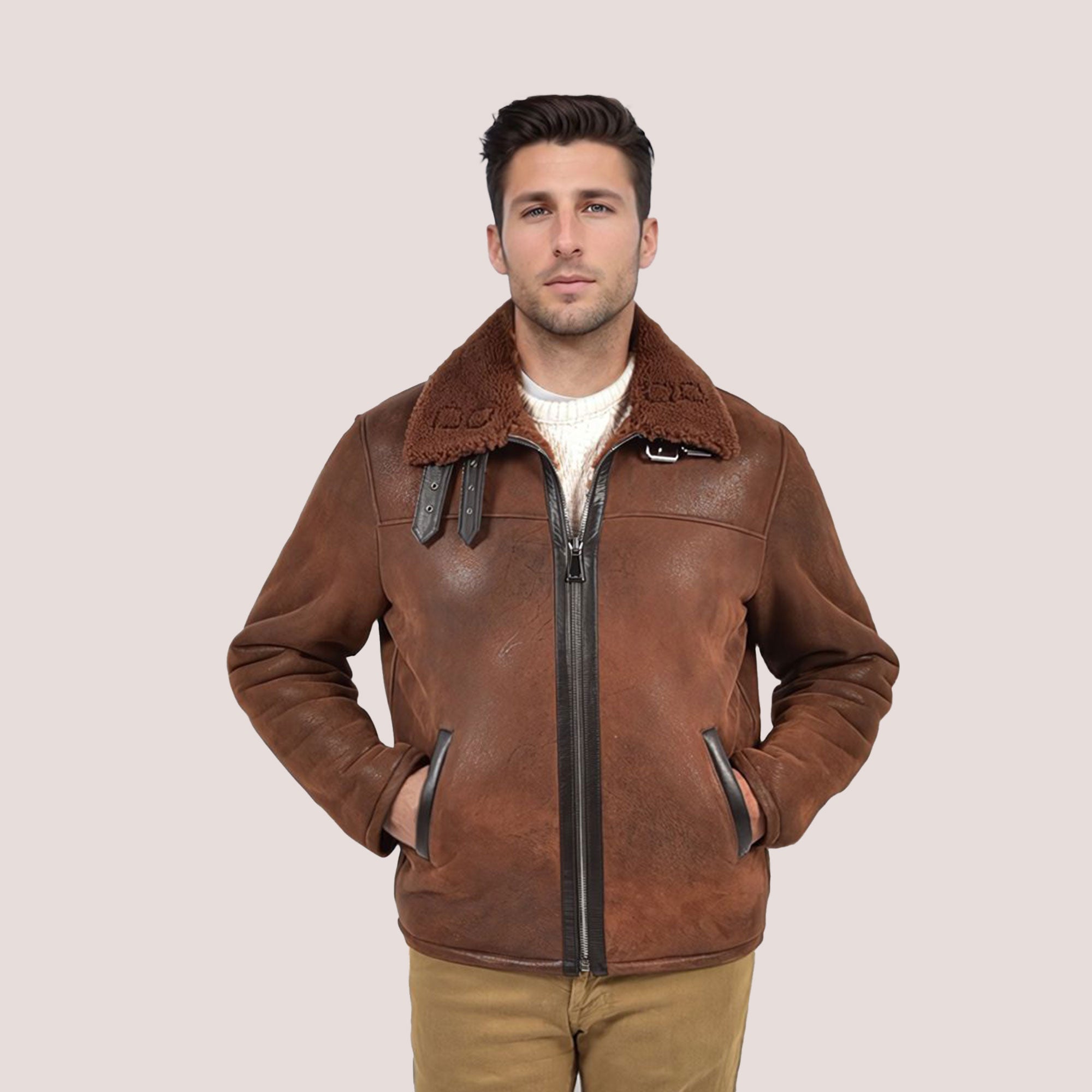 Bradley Sheepskin Jacket: Style & Warmth Combined – Shearling.com